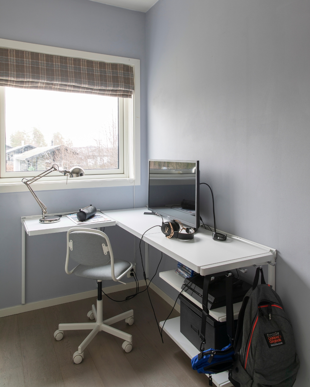 Bureau gaming avec Elfa